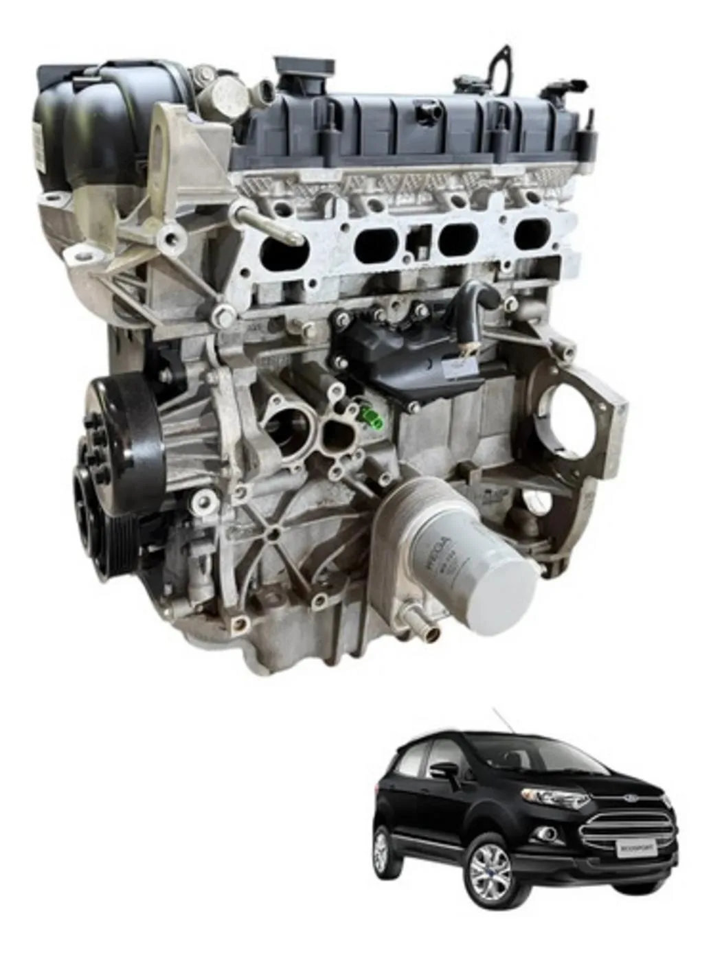 Motor Parcial Ford Ecosport Powershift 1.6 131cv 2015 A 2017